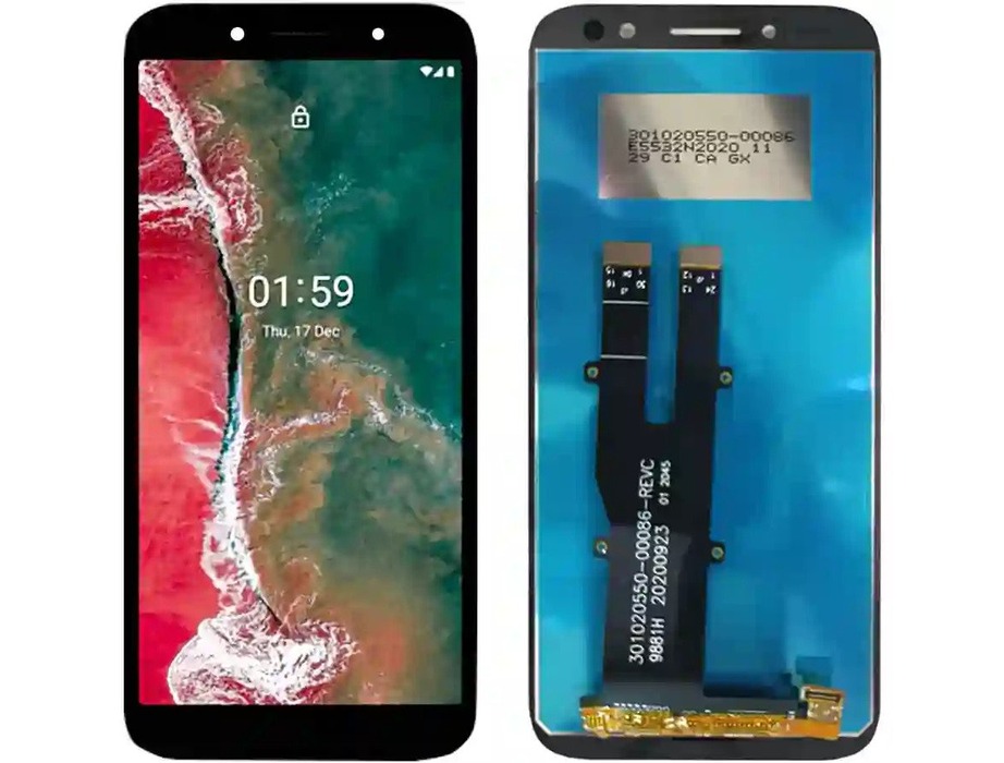 Replacement for NOKIA C1PLUS LCD BLACK COMBO  - Quality Phone Parts in Sri Lanka